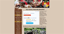 Desktop Screenshot of eua-island-tonga.com