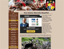 Tablet Screenshot of eua-island-tonga.com